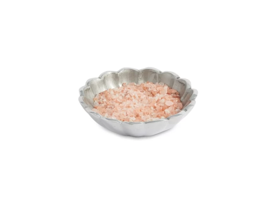 Julia Knight 4" Platinum Petite Bowl - Elegant Peony Design for Fine Dining