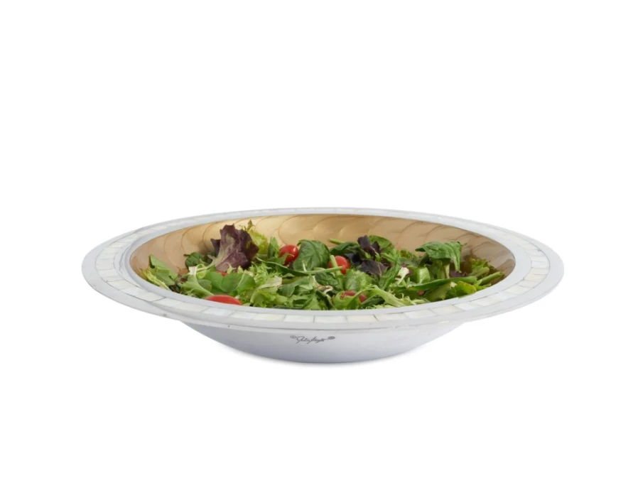 Julia Knight 15-Inch Round Classic Toffee Bowl – Elegant Serving Dish for Candy & Desserts