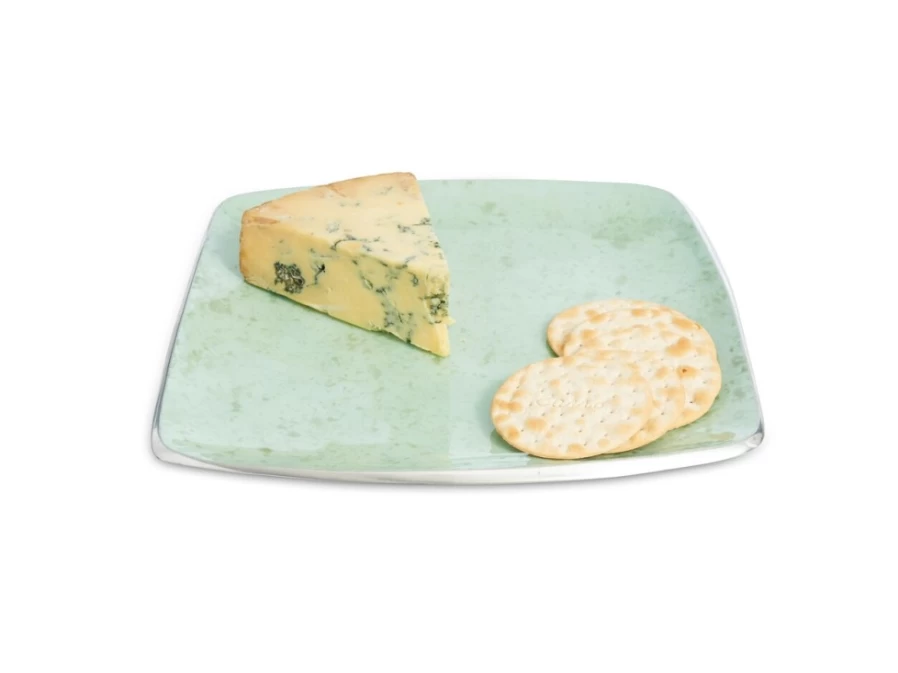 Julia Knight 9-Inch Stackable Square Eclipse Serving Tray for Surf Decor