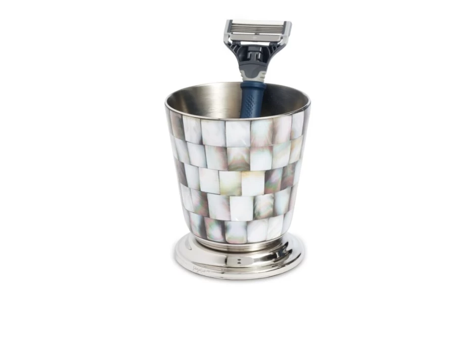 Julia Knight Classic 4.5" Tumbler with Genuine Tahitian Pearl - Elegant Drinkware Gift