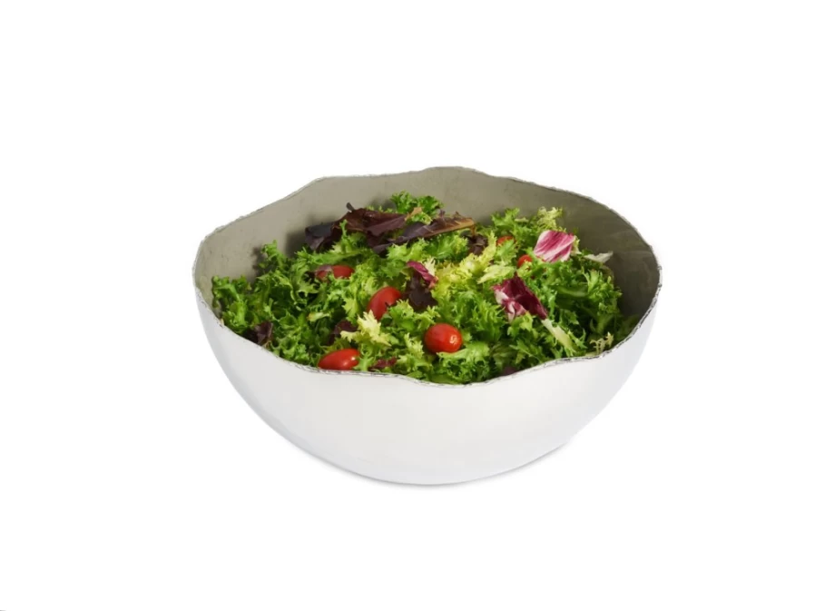 Julia Knight 12-Inch Decorative Bowl Mist Cascade Design for Home Decor