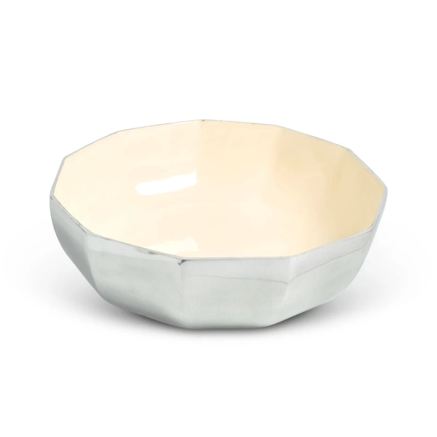 Julia Knight 12-Inch Snow Bowl – Premium Astra Collection Serving Dish for Winter & Holiday Decor