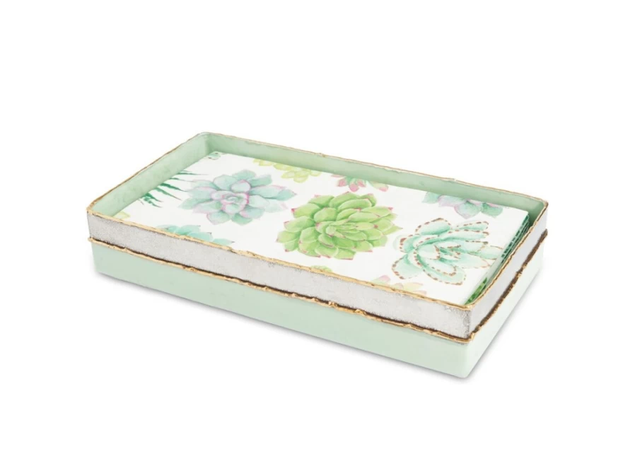 Julia Knight 9" Cascade Guest Towel Tray - Stylish Bathroom Surf Decor