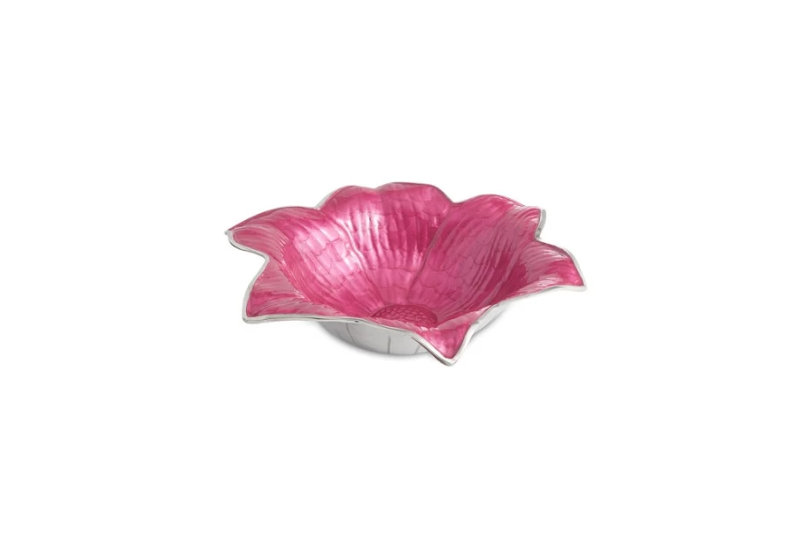 Julia Knight 15-Inch Decorative Bowl with Raspberry Design - Lily Collection