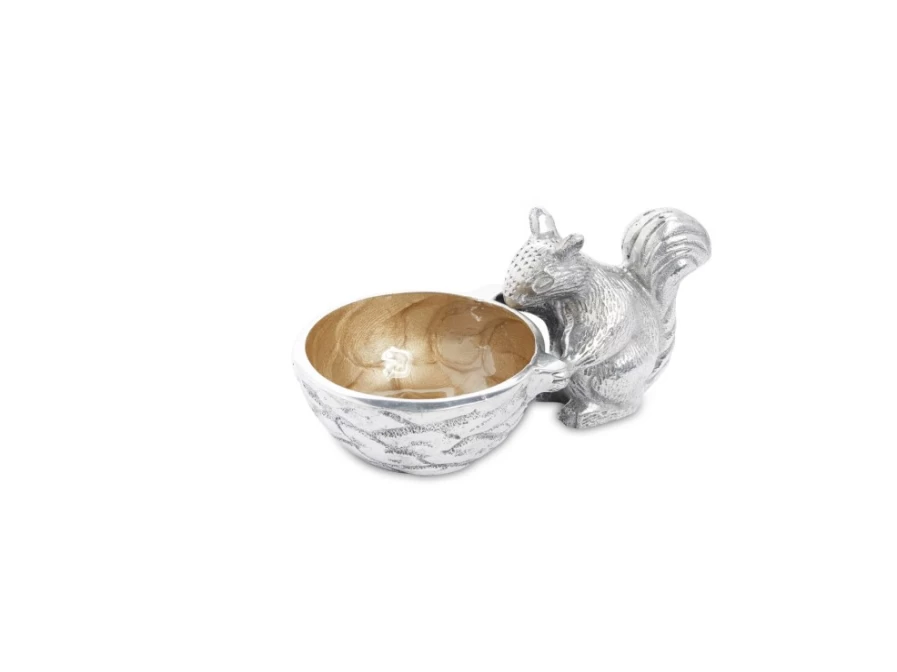 Julia Knight 3-Inch Squirrel Design Toffee Bowl - Decorative Candy Dish