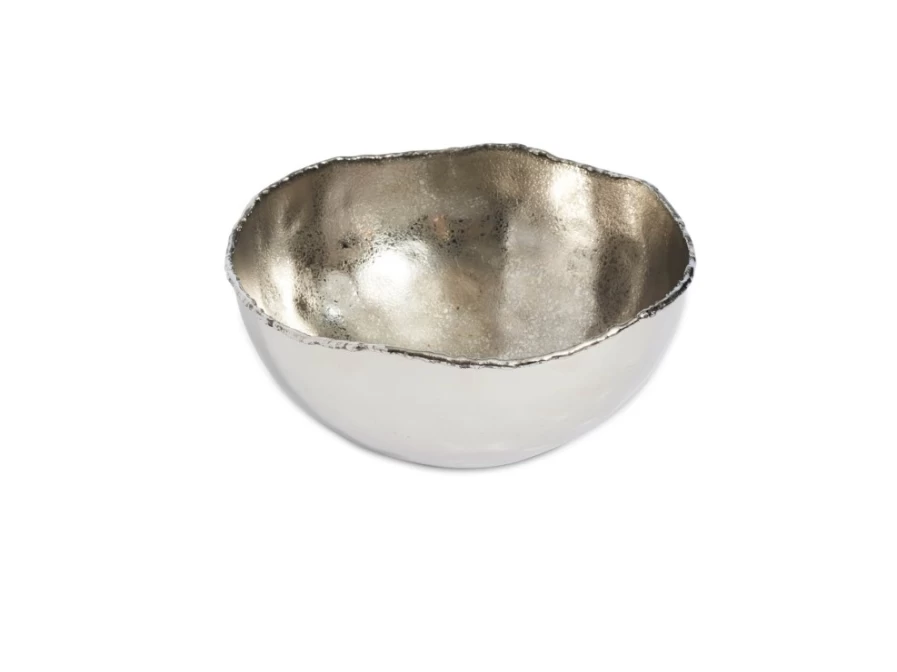 Julia Knight 6-Inch Frosted Glass Cascade Bowl – Elegant Decorative Serving Bowl