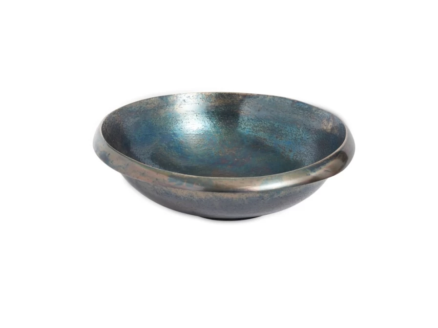 Julia Knight 6-Inch Steel Blue Ceramic Bowl – Eclipse Collection