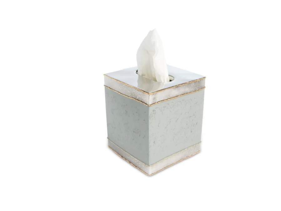 Julia Knight 5" Cascade Mist Tissue Box Cover - Decorative Home Organizer