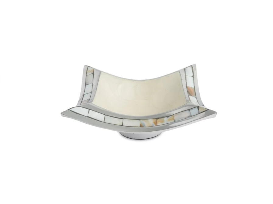 Julia Knight 6.5-Inch Pagoda Bowl Snow - Classic Ceramic Serving Bowl for Soup, Salad, and Dessert