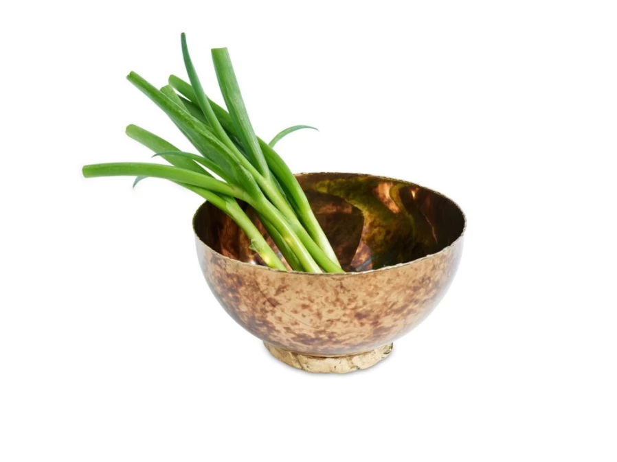 Julia Knight 8-Inch Rainbow Bronze Decorative Bowl - Handcrafted Sierra Collection