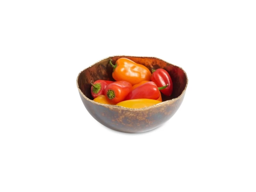 Julia Knight 6-Inch Rainbow Bronze Cascade Decorative Bowl