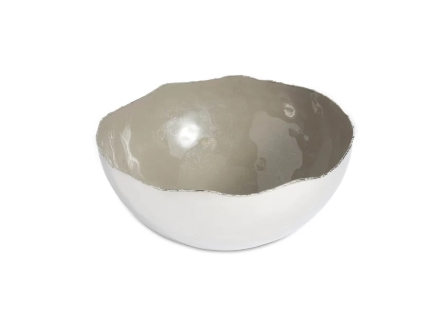 Julia Knight 12-Inch Decorative Bowl Mist Cascade Design for Home Decor