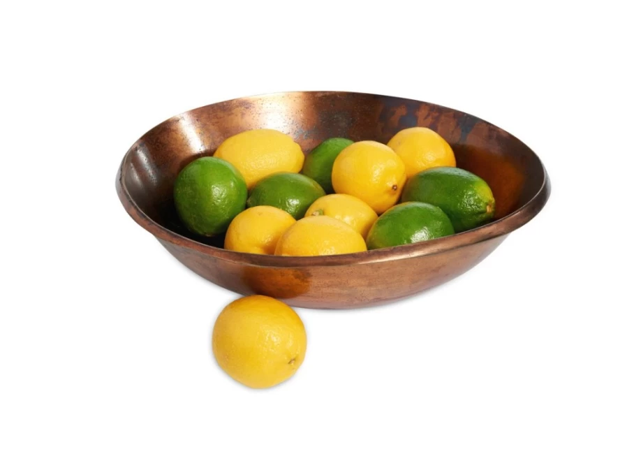 Julia Knight 13-Inch Bronze Eclipse Bowl - Handcrafted Decorative Serving Bowl