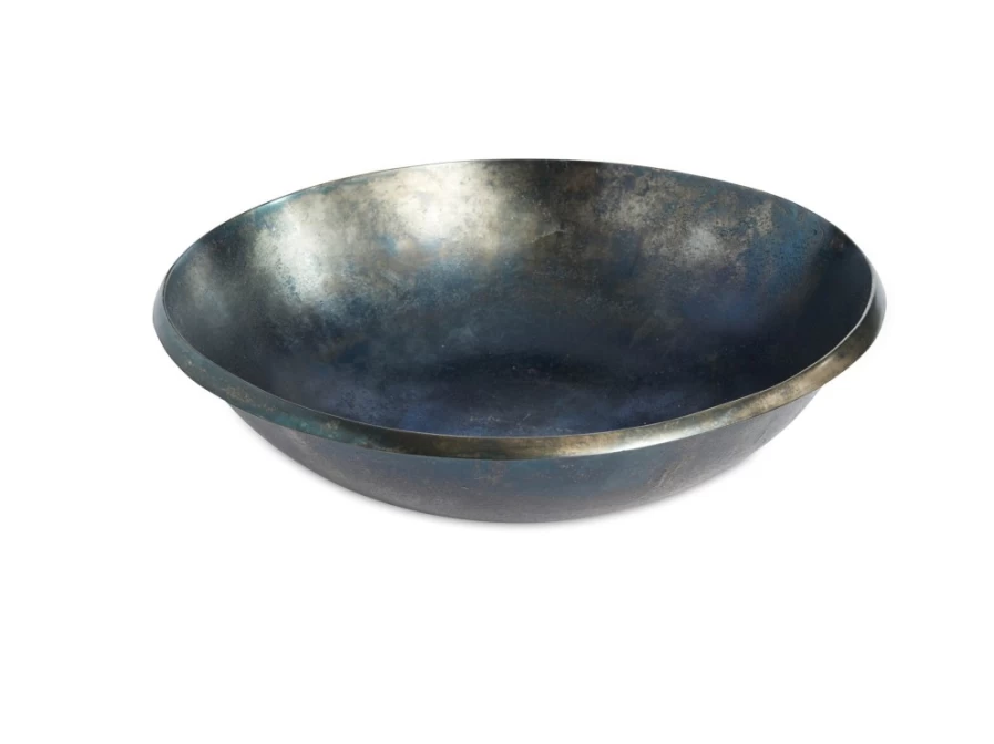 Julia Knight 13-Inch Steel Blue Eclipse Bowl – Durable & Stylish Serving Dish