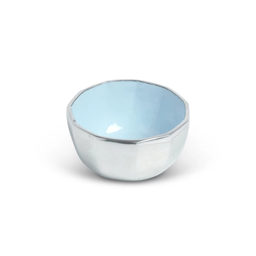 Julia Knight 4-Inch Glacial Blue Ceramic Bowl – Elegant Astra Collection