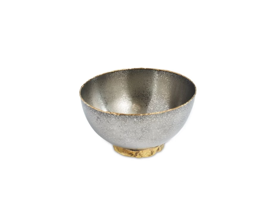 Julia Knight 6-Inch Frosted Glass Bowl - Sierra Collection