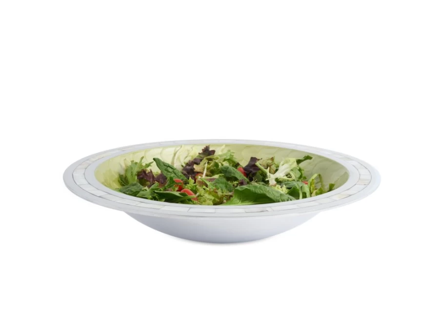 Julia Knight 15-Inch Classic Round Kiwi Design Serving Bowl