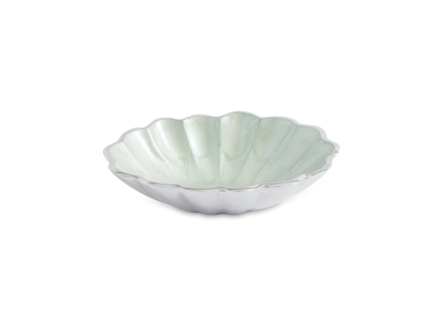 Julia Knight 5-Inch Oval Porcelain Bowl with Peony and Hydrangea Floral Design
