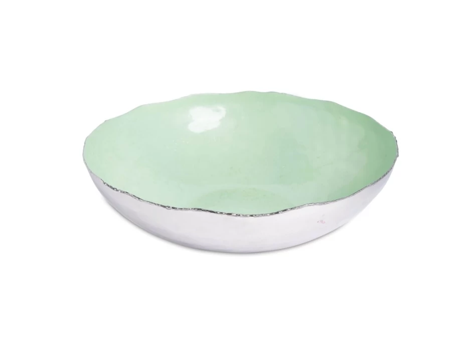 Julia Knight 14-Inch Shallow Surf Bowl for Dining and Entertaining
