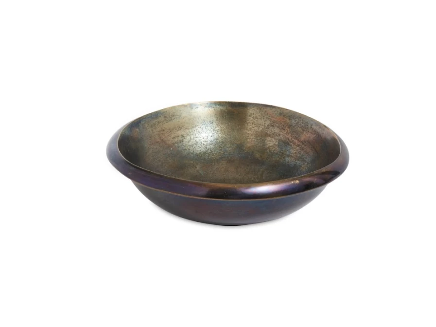 Julia Knight 6-Inch Bronze Eclipse Decorative Bowl for Home Decor