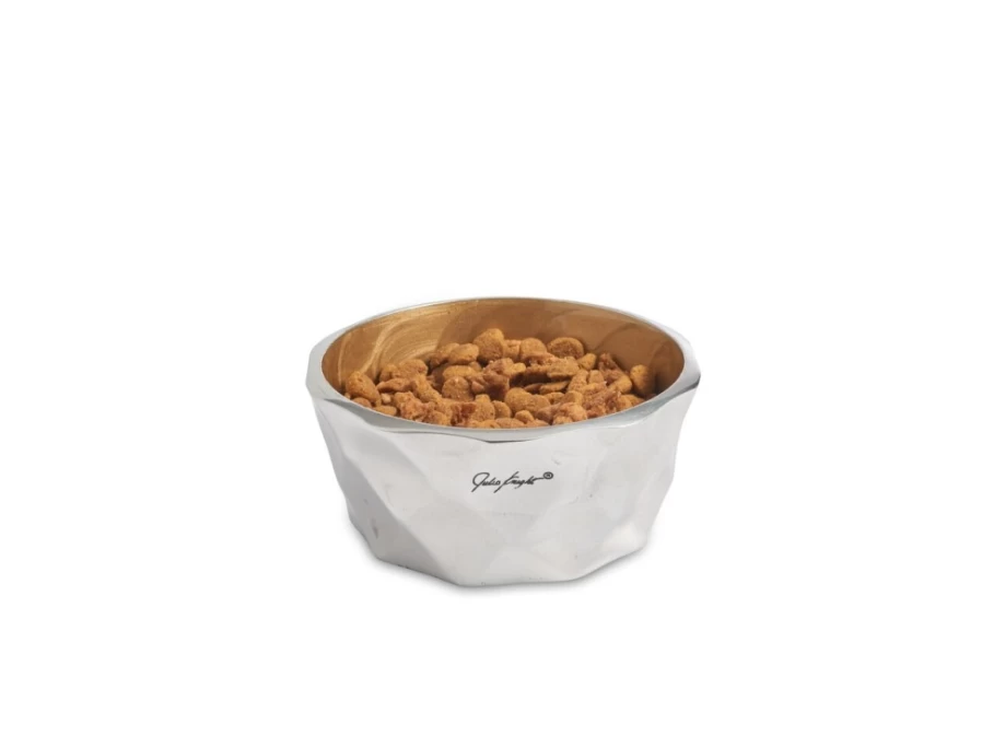 Julia Knight Small Pet Bowl for Dogs & Cats - Durable Toffee-Colored Feeding Dish