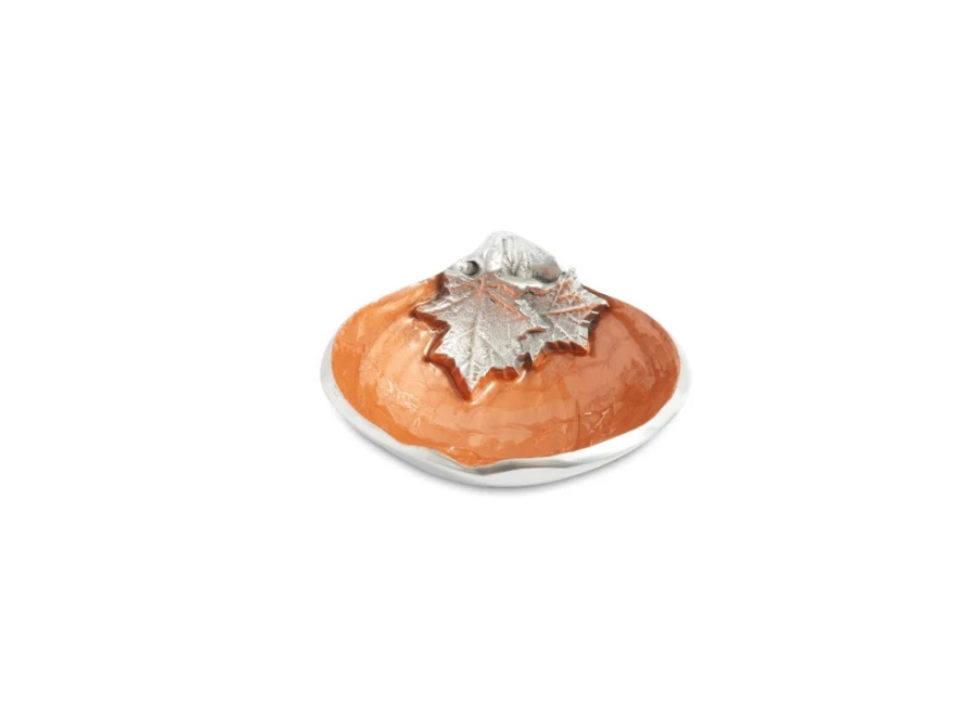 Julia Knight 5-Inch Pumpkin Spice Bowl – Decorative Fall Tableware